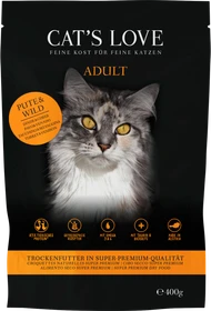 Cat's Love Trocken Pute und Wild, 400g