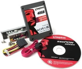 Kingston SSDNow V-Series - Desktop Bundle 40GB, 2.5" / SATA 3Gb/s