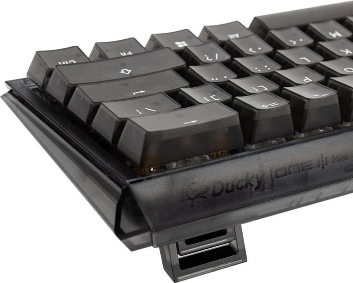 Ducky One 3 Mini PBT, LEDs RGB, Aura Black, MX SILENT RGB RED, USB, US