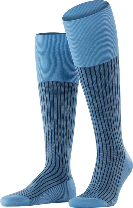 Falke Oxford Stripe Socken cornflower blue (Herren)