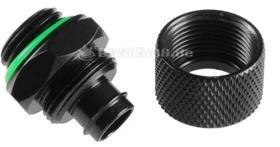 Bitspower Anschluss G1/4" auf 11/8mm matt schwarz