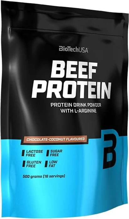 BioTech USA Beef Protein Erdbeere 500g
