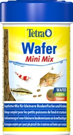 Tetra Wafer Mini Mix Hauptfutter für kleine Bodenfische und Krebse, 52g, 100ml