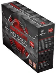 XFX Radeon HD 6450 passiv, 1GB DDR3, VGA, DVI, HDMI