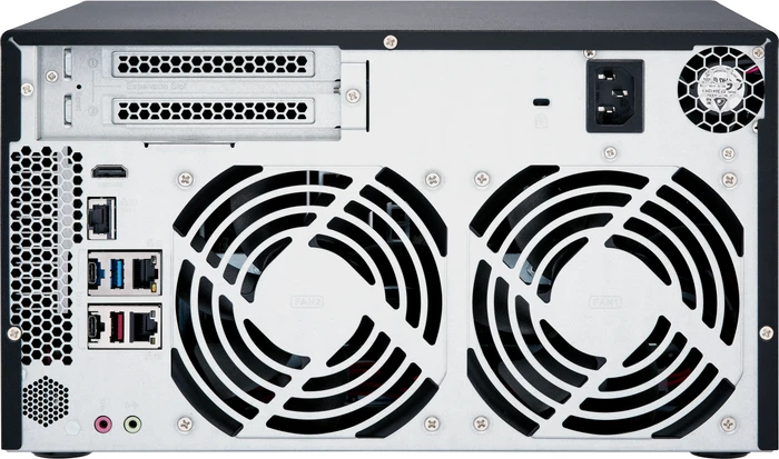 QNAP TVS-872N-i3-8G 50TB, 8GB RAM, 1x RJ-45 5GBase-T, 2x RJ-45 1000Base-T