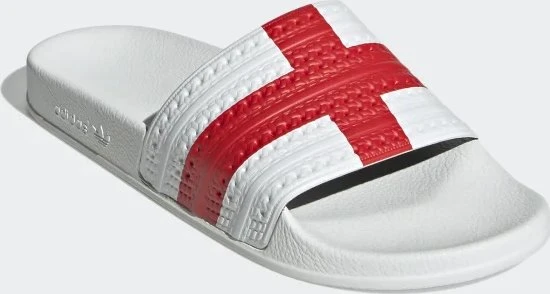 adidas Adilette cloud white/red (Herren)