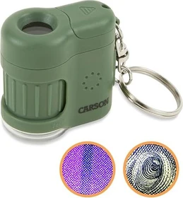 Carson MicroMini Taschenmikroskop grün