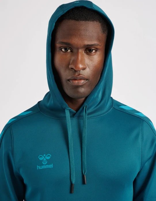 hummel Core XK Poly Sweat Hoodie blue coral (Herren)