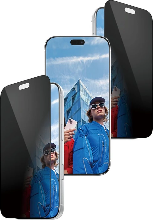 PanzerGlass 2-Way Privacy Screen Protector Ultra-Wide Fit w. EasyAligner für Apple iPhone 18 Pro
