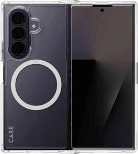 PanzerGlass Care Urban Combat Case transparent w. white Qi für Samsung Galaxy Z Fold7/Fold8 Ultra