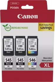 Canon Tinte PG-545XL x2/CL-546XL Multipack hohe Kapazität