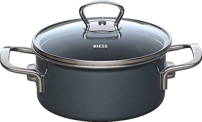 Riess Bratentopf mit Glasdeckel
