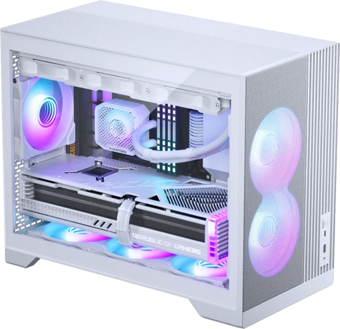 Phanteks XT M3 White, weiß, Glasfenster
