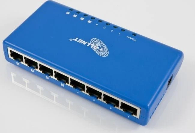 Allnet ALL80 Desktop Switch, 8x RJ-45