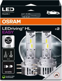 Osram LEDriving HL Easy H15 PGJ23t-1 16.5W, 2er-Pack Faltschachtel