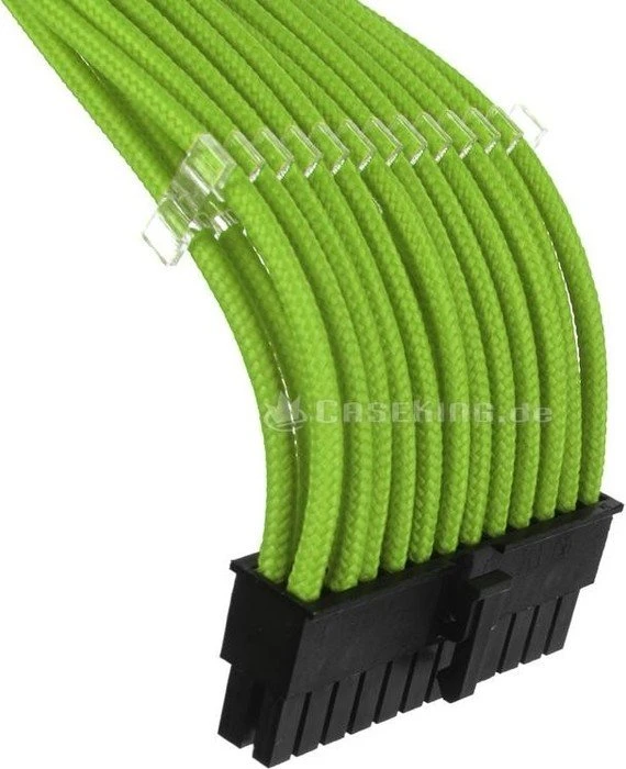 Phanteks Verlängerungskabel Kit für Netzteile, grün, 500mm
