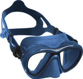 Cressi Quantum Tauchermaske blue metal