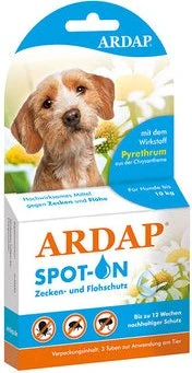 Ardap - Spot-On für Hunde unter 10kg, 3ml
