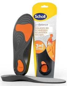 Scholl In-Balance Schmerzen im unteren Rücken L Einlegesohlen