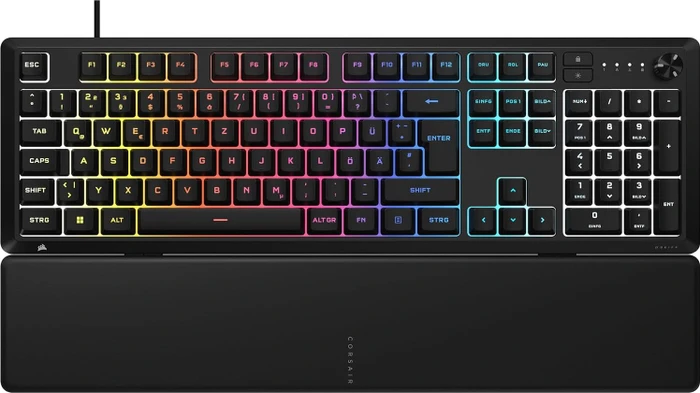 Corsair SKIFF 100, schwarz, LEDs RGB, USB, DE