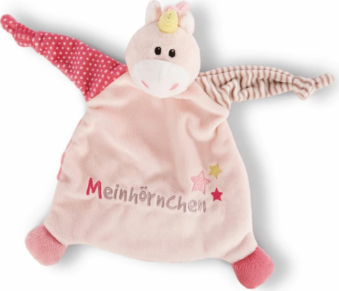 My First NICI Schmusetuch Einhorn Stupsi Meinhörnchen