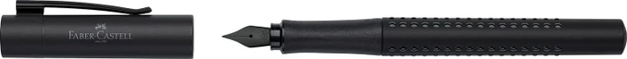 Faber-Castell Füller Grip Edition all black, rechte Hand/linke Hand, fein