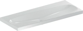 Geberit Acanto Waschtisch 120x48cm, ohne Hahnloch, ohne Überlauf, weiß/KeraTect