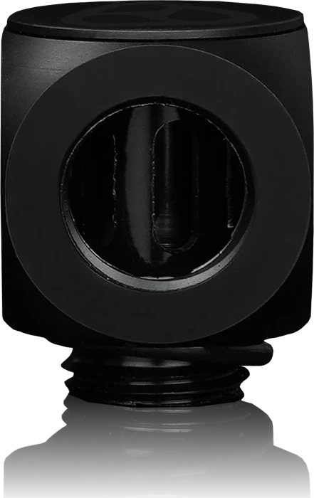 Thermal Grizzly DeltaMate Rotary T-Verteiler G1/4", schwarz