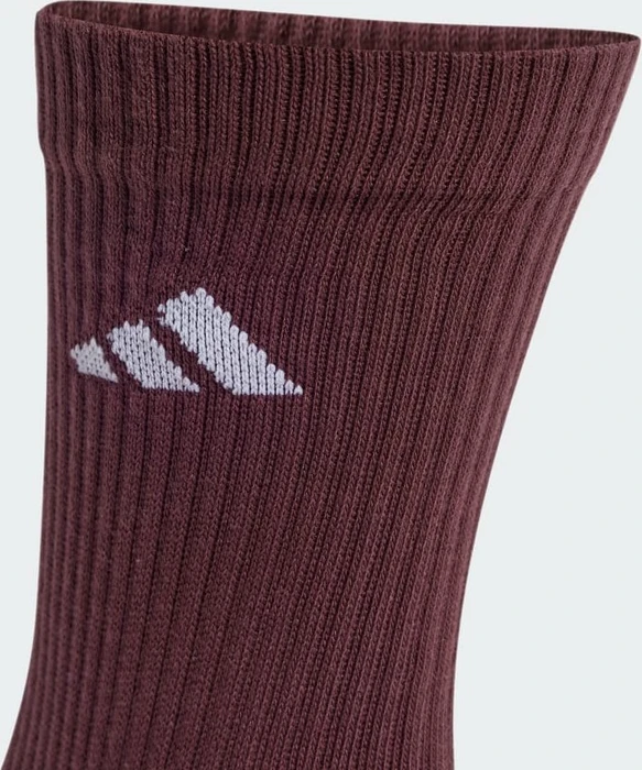 adidas Cushioned Crew Socken olive strata/grey strata/beige/aurora ruby, 6 Paare