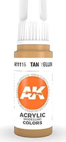 AK-Interactive 3rd Gen Acrylic Colors Acrylic Modelling Colors tan yellow, 17ml