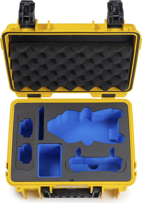 B&W International Drone Case Typ 3000 PP.117 für DJI Air 3 gelb
