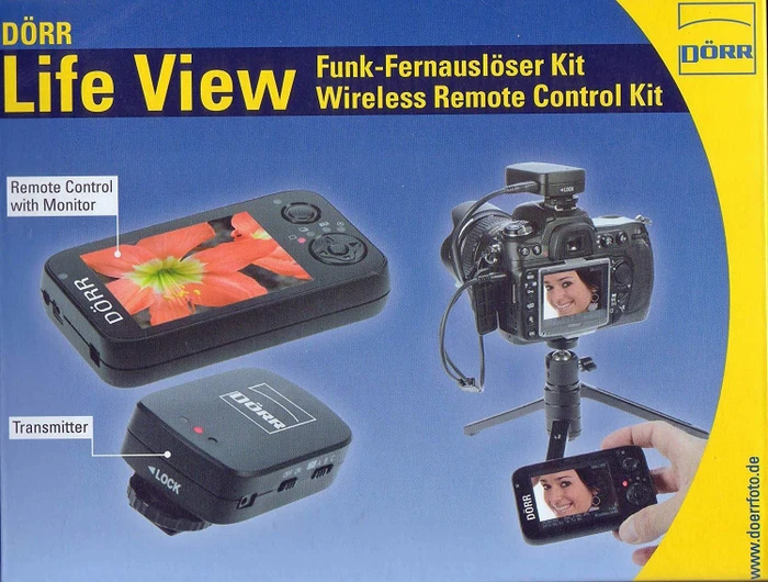 Dörr LV-WRC Live View Funkfernauslöser für Nikon