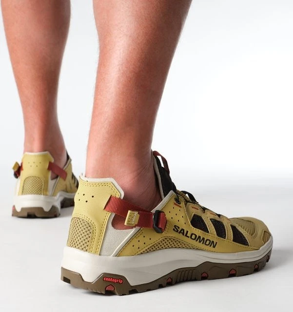 Salomon Techamphibian 5 antique gold/rainy day/burnt henna (Herren)