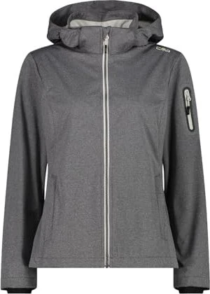 CMP Zip Hood Softshell Funktionsjacke lighter terra (Damen)
