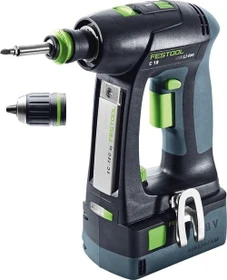 Festool C 18 Li 5.2 Plus Akku-Bohrschrauber inkl. Systainer + 2 Akkus 5.2Ah
