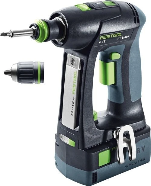 Festool C 18 Li 5.2 Plus Akku-Bohrschrauber inkl. Systainer + 2 Akkus 5.2Ah