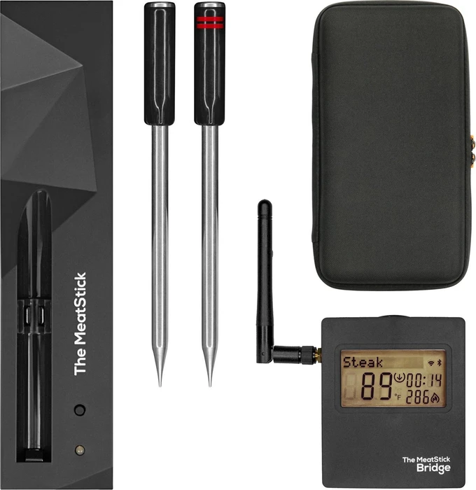 Everdure The MeatStick Set 4 Fleisch-Thermometer digital, inkl. 2x Sensor