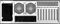 SilverStone RM44, Rackmount Storage, schwarz, 4HE, ATX Vorschaubild