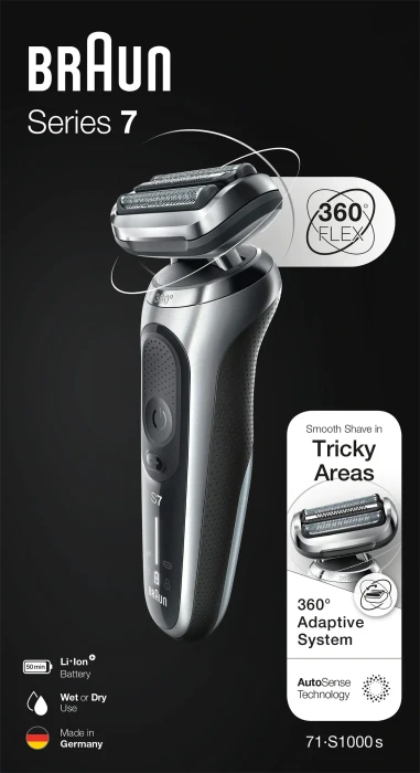 Braun Series 7 71-S1000s Wet&Dry