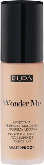 Pupa Milano Wonder Me Fluid Foundation 020 light beige, 30ml
