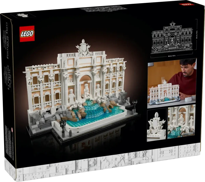 LEGO Architecture - Der Trevi Brunnen