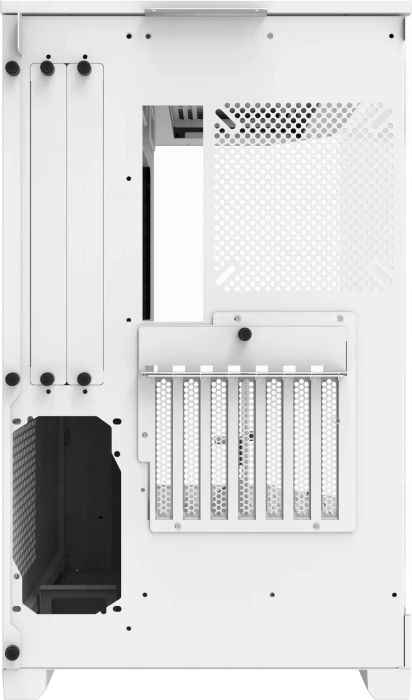 DarkFlash DQX90 White, Glasfenster
