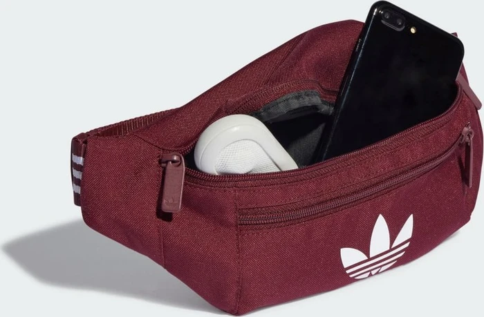 adidas Adicolor Bauchtasche maroon