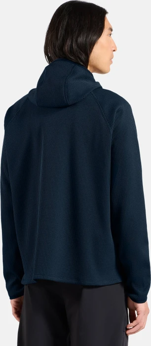 Odlo Cubic Multisport Midlayer Hooded Funktionsshirt langarm dark sapphire (Herren)