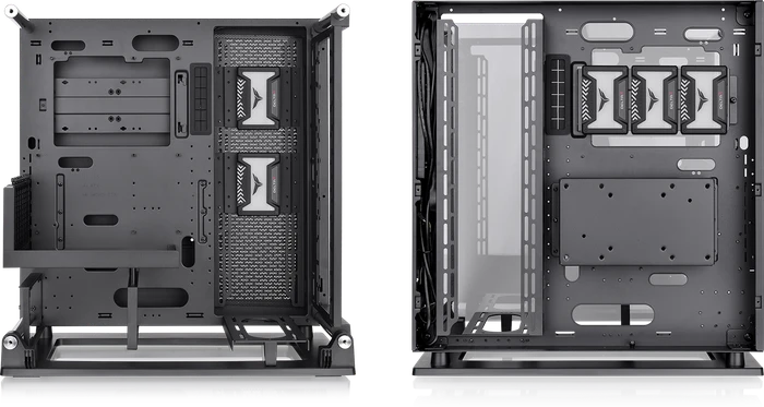 Thermaltake Core P3 TG Pro, schwarz, Glasfenster