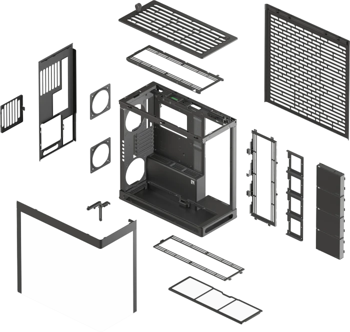HAVN HS 420 Black, Glasfenster