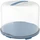 Rotho Fresh XL Tortenglocke 26cm hoch Aufbewahrungsbehälter horizon blau (1046106161)