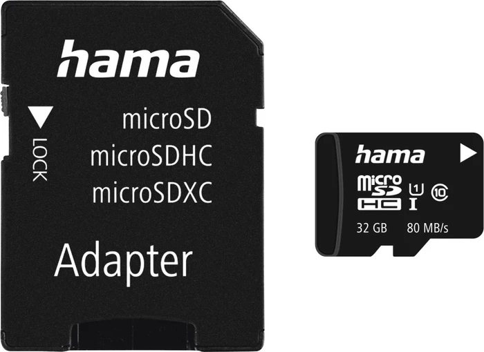 Hama R80 32GB Kit, UHS-I, Class 10