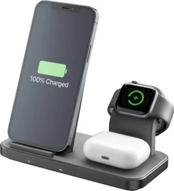 Cellularline Trio Wireless Charger schwarz