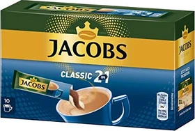 Jacobs 2in1 Löskaffee-Sticks, 140g (10x 14g)
